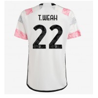 Juventus Timothy Weah #22 Vonkajší futbalový dres 2023-24 Krátky Rukáv